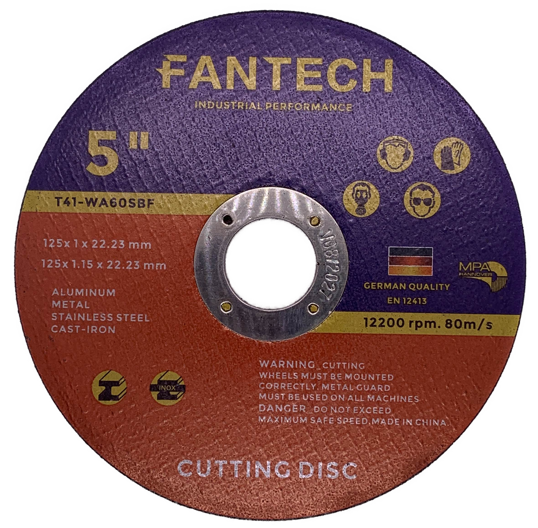 Řezný kotouč Fantech 125x1