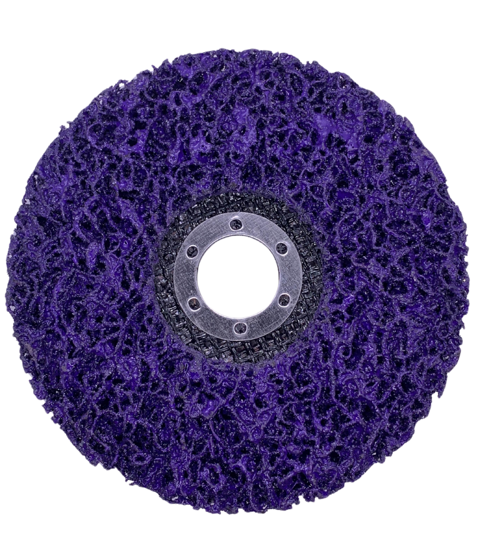 Čisticí porézní kotouč fialový 125 mm