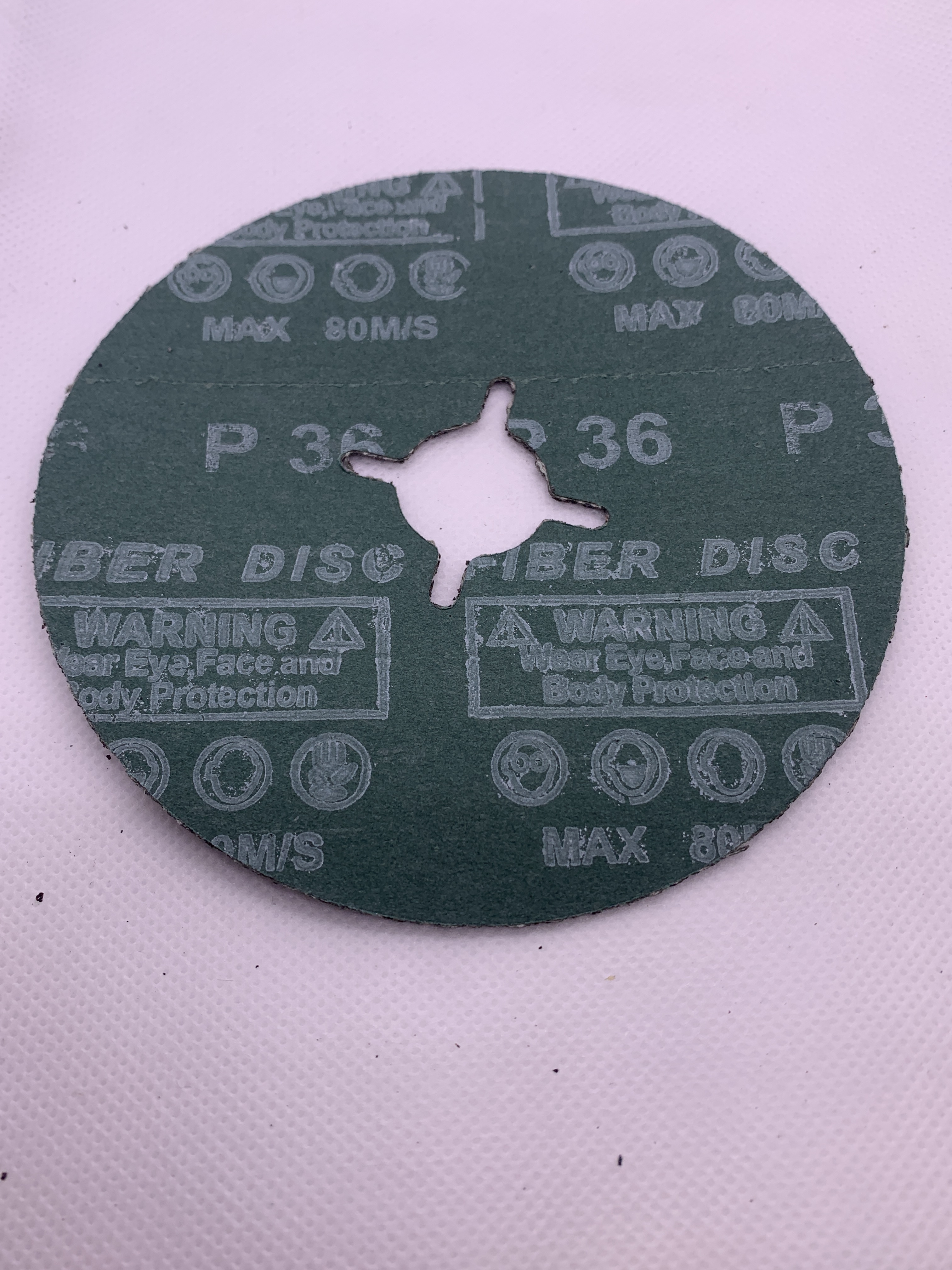 Fibrový kotouč 125mm Karbid křemíku 36+